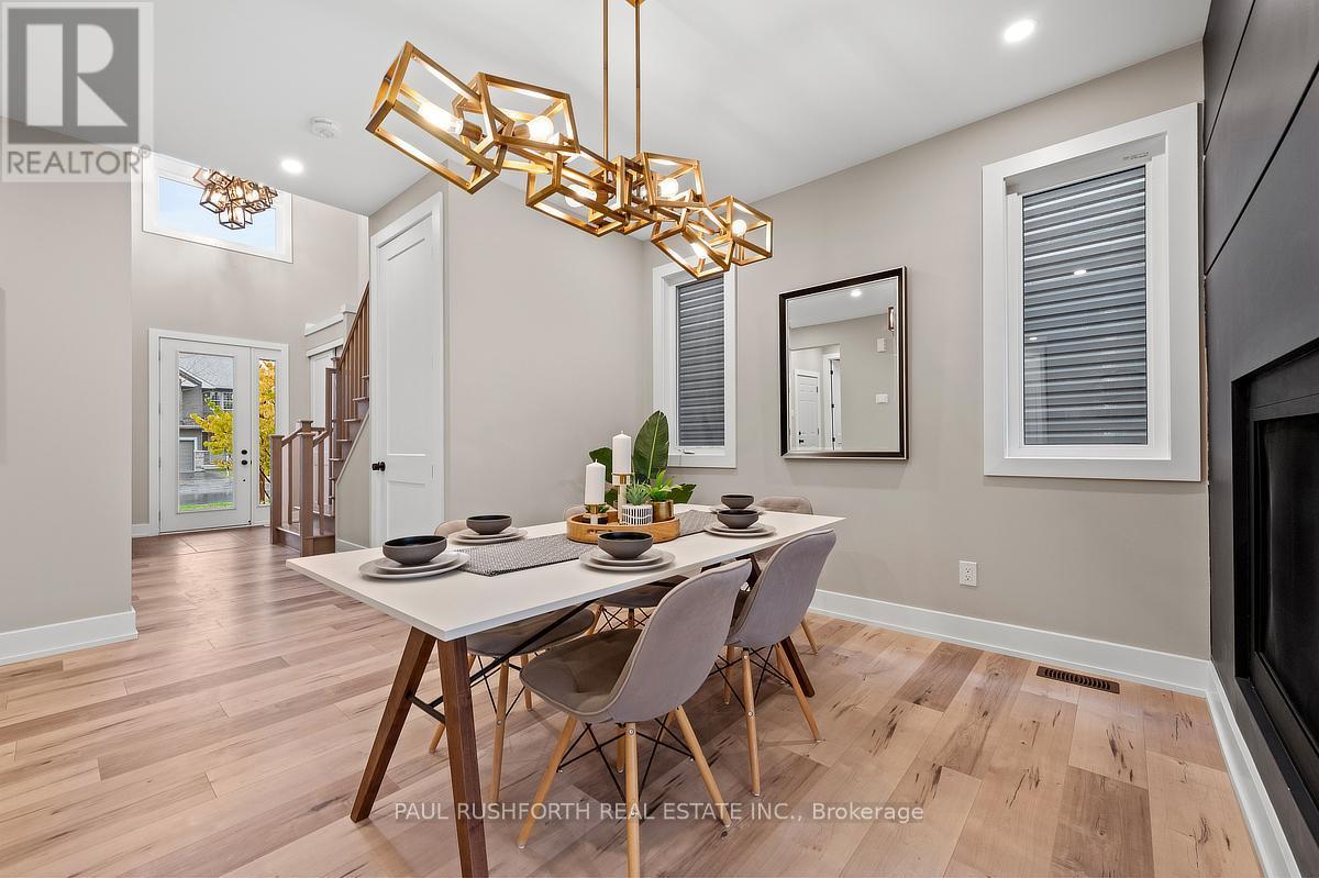 Model Home-See remarks - 123 Chandelle Private, Ottawa, ON - Indoor Photo Showing Dining Room