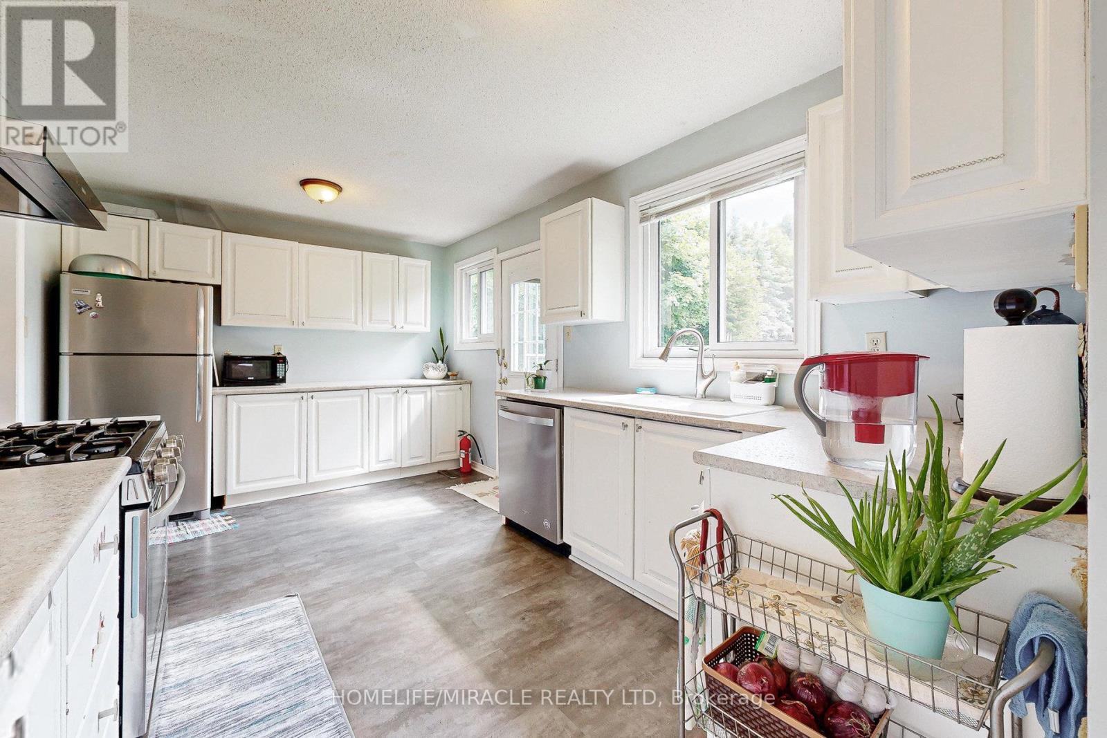 208 Park Street, Brock, ON - Indoor Photo Showing Kitchen With Double Sink