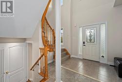 Bright main floor with tile foyer -