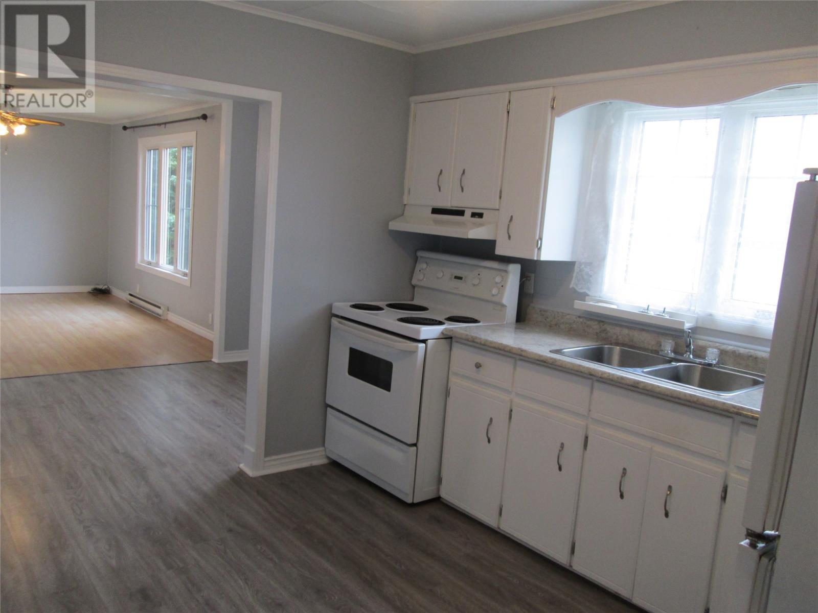 161 Main Street, Point Leamington, NL - Indoor Photo Showing Kitchen With Double Sink