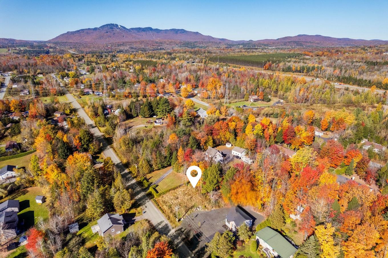 Photo aérienne - Rue Lacroix, Magog, QC