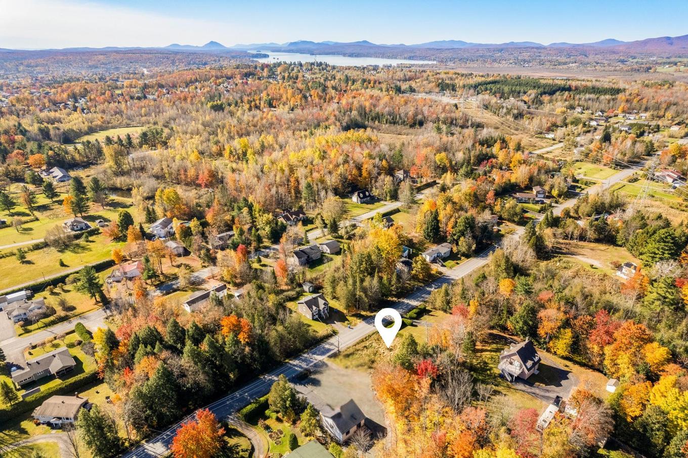 Photo aérienne - Rue Lacroix, Magog, QC