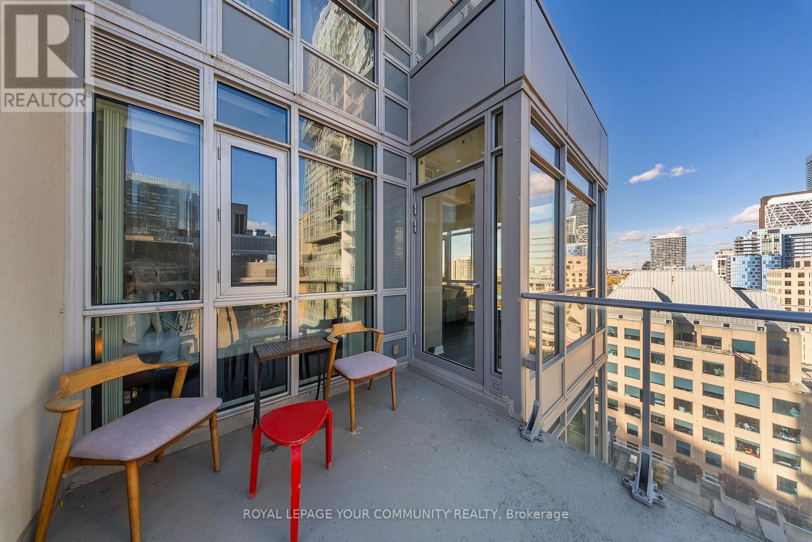 1602 - 30 Nelson Street, Toronto, ON - Outdoor With Balcony With Exterior