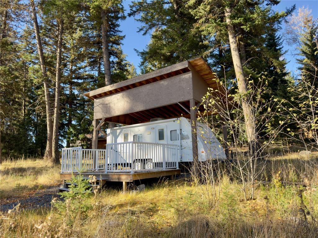 7902 Bell Rd. Road, Bridge Lake, BC - Outdoor With Deck Patio Veranda