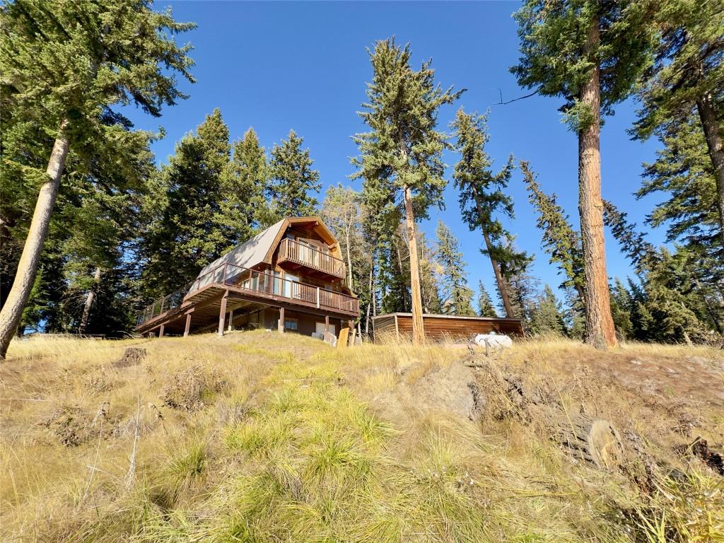 7902 Bell Rd. Road, Bridge Lake, BC - Outdoor With Deck Patio Veranda