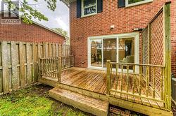 View of wooden deck -