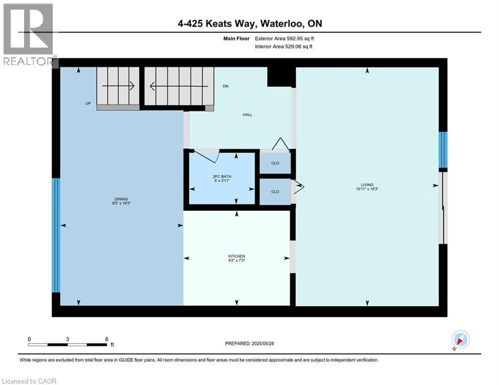 Property floor plan - 425 Keats Way Unit# 4, Waterloo, ON - Other