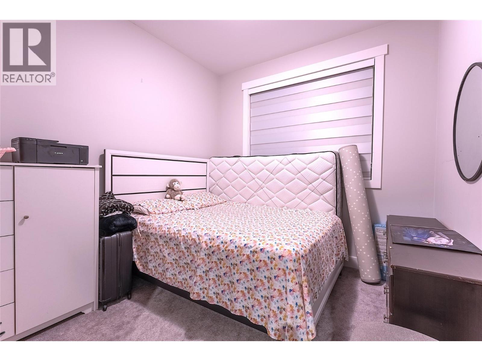 Basement Suite 1 - 2nd bed - 1410 Mine Hill Lane, Kelowna, BC - Indoor Photo Showing Bedroom