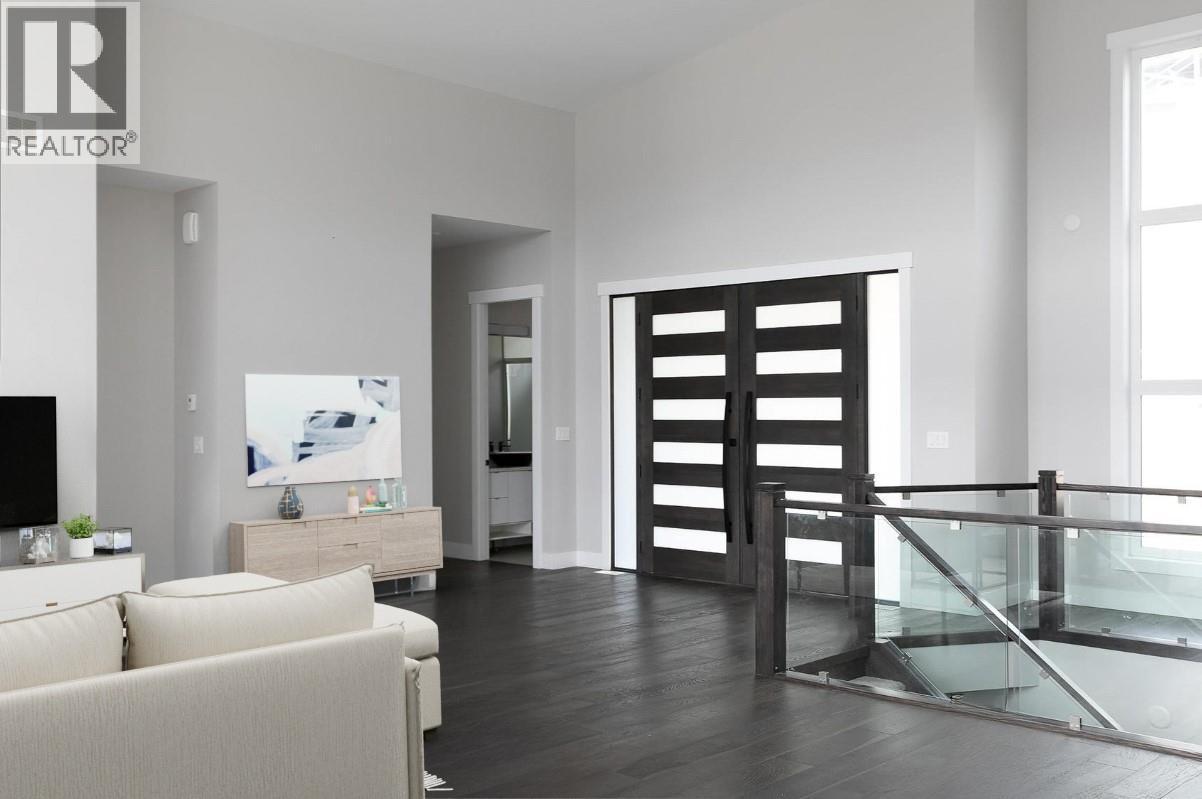 Main Living Area Up - Virtually Staged - 1410 Mine Hill Lane, Kelowna, BC - Indoor