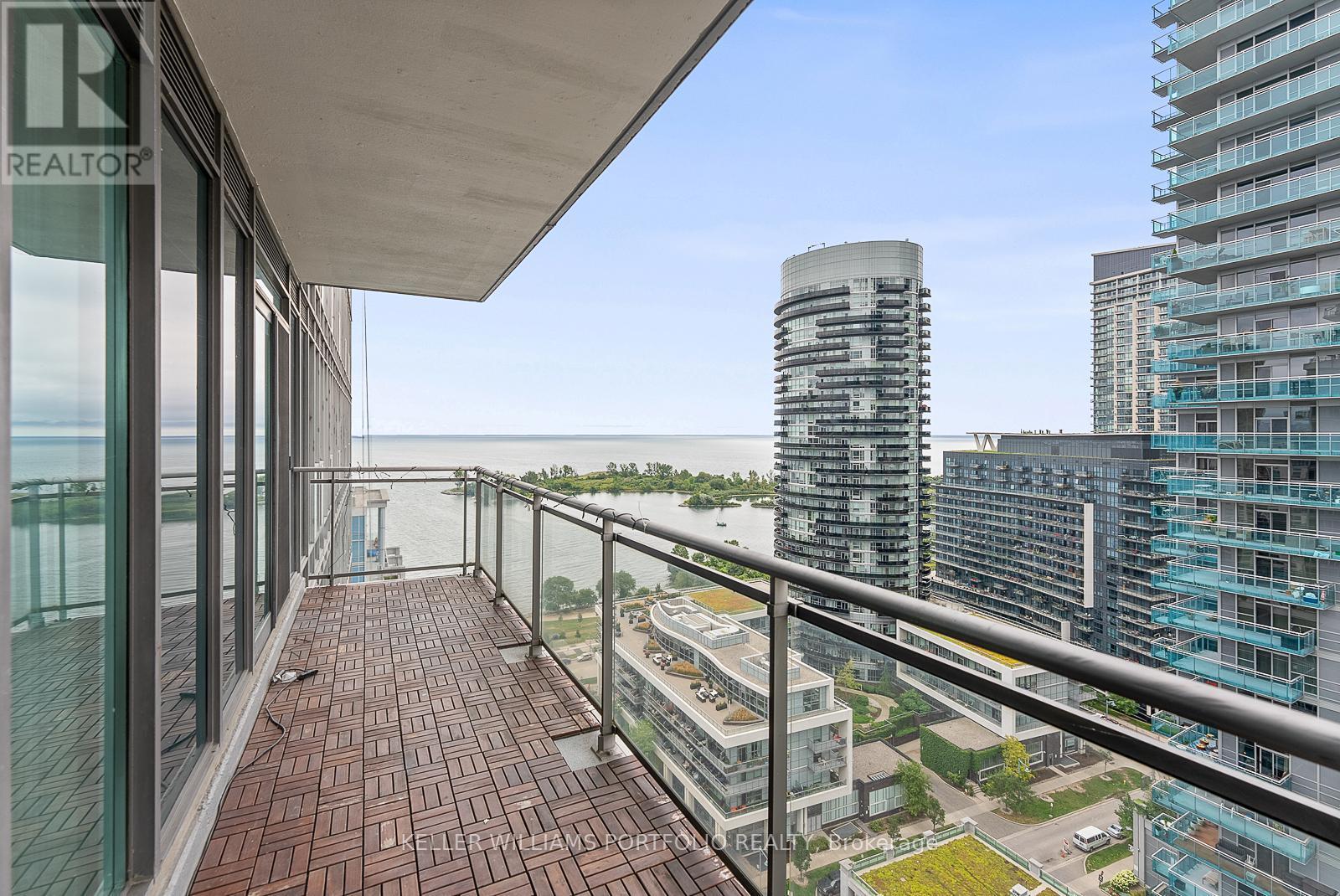 2308 - 2121 Lake Shore Boulevard W, Toronto, ON - Outdoor With Balcony With View With Exterior