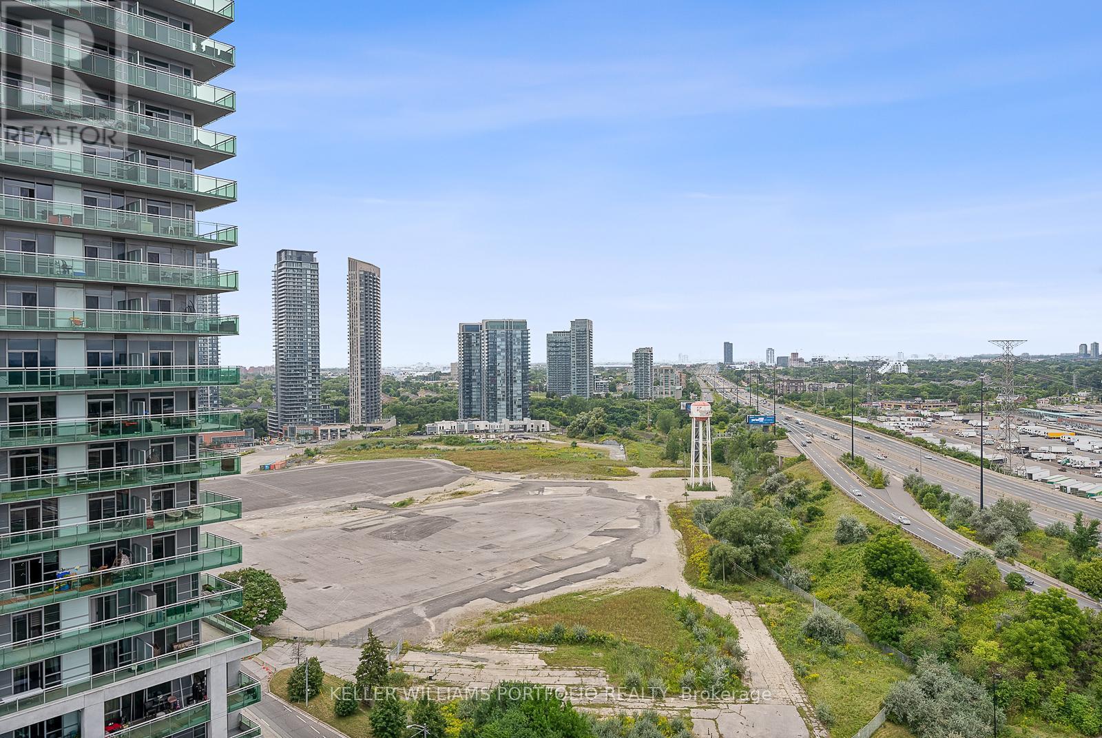 2308 - 2121 Lake Shore Boulevard W, Toronto, ON - Outdoor With Balcony With View