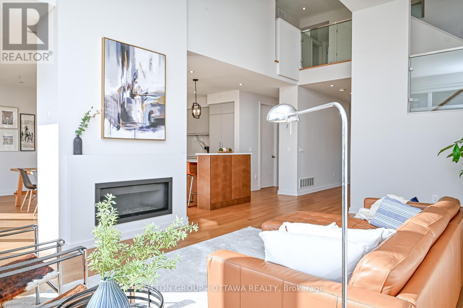 732 Wooler Place, Ottawa, ON - Indoor Photo Showing Other Room With Fireplace