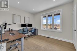 Front of house bedroom or main floor office -