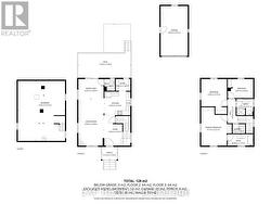 FLOOR PLANS including garage -