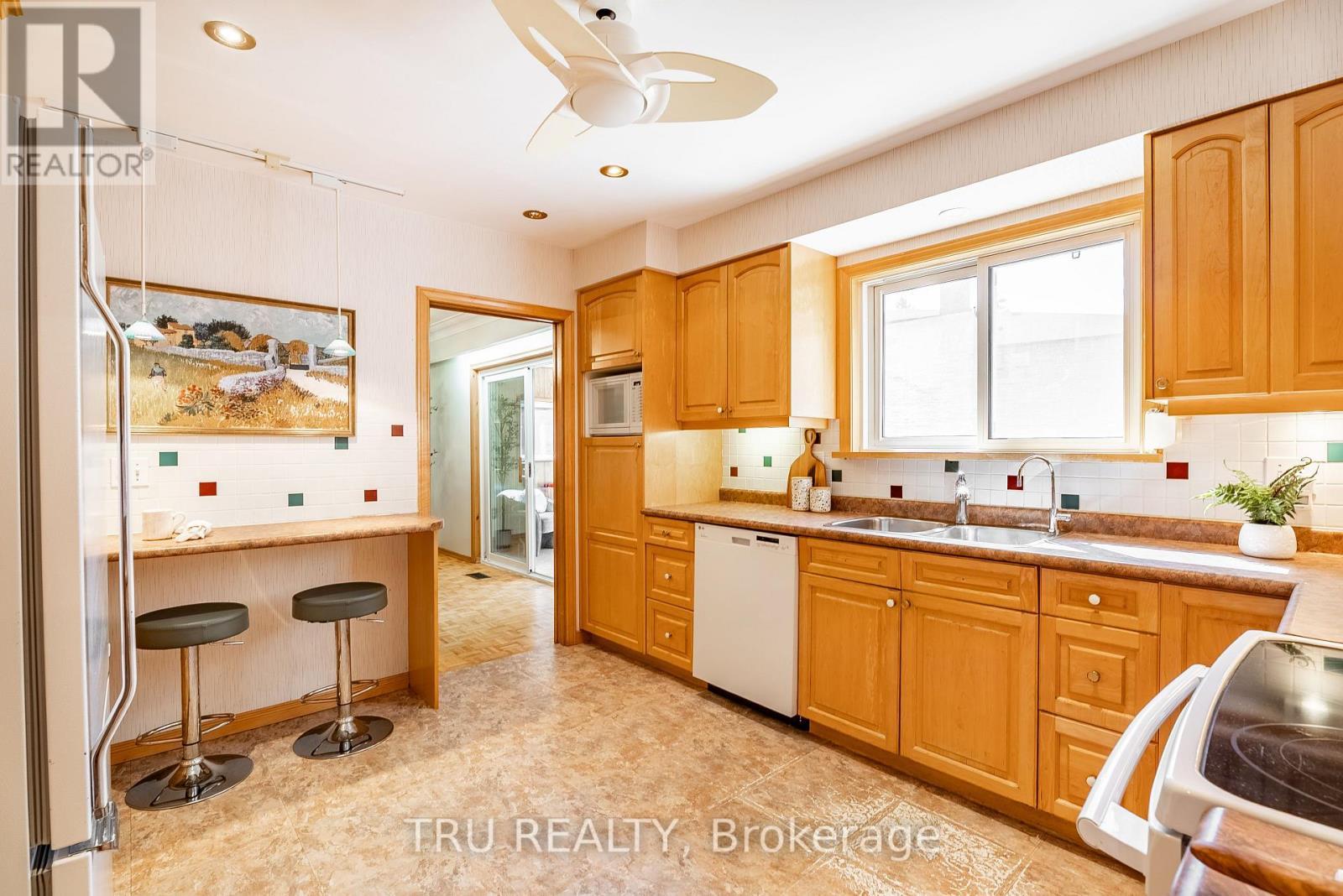 55 Amos Avenue, Waterloo, ON - Indoor Photo Showing Kitchen With Double Sink