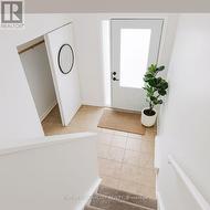 Virtually staged entrance -