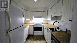 Kitchen not virtually staged -