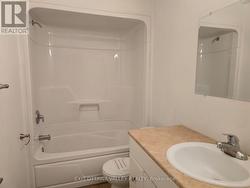 Bathroom not virtually staged -