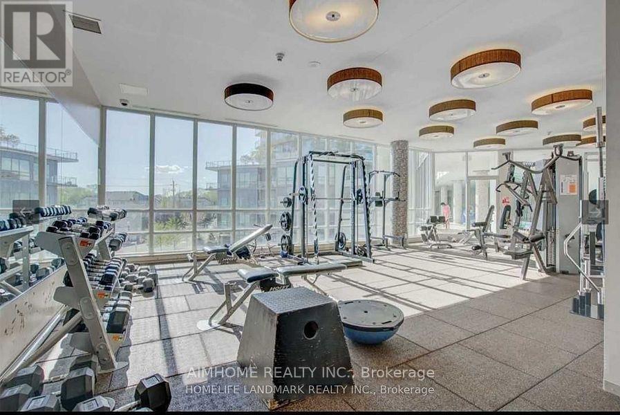 3202 - 2240 Lake Shore Boulevard, Toronto, ON - Indoor Photo Showing Gym Room