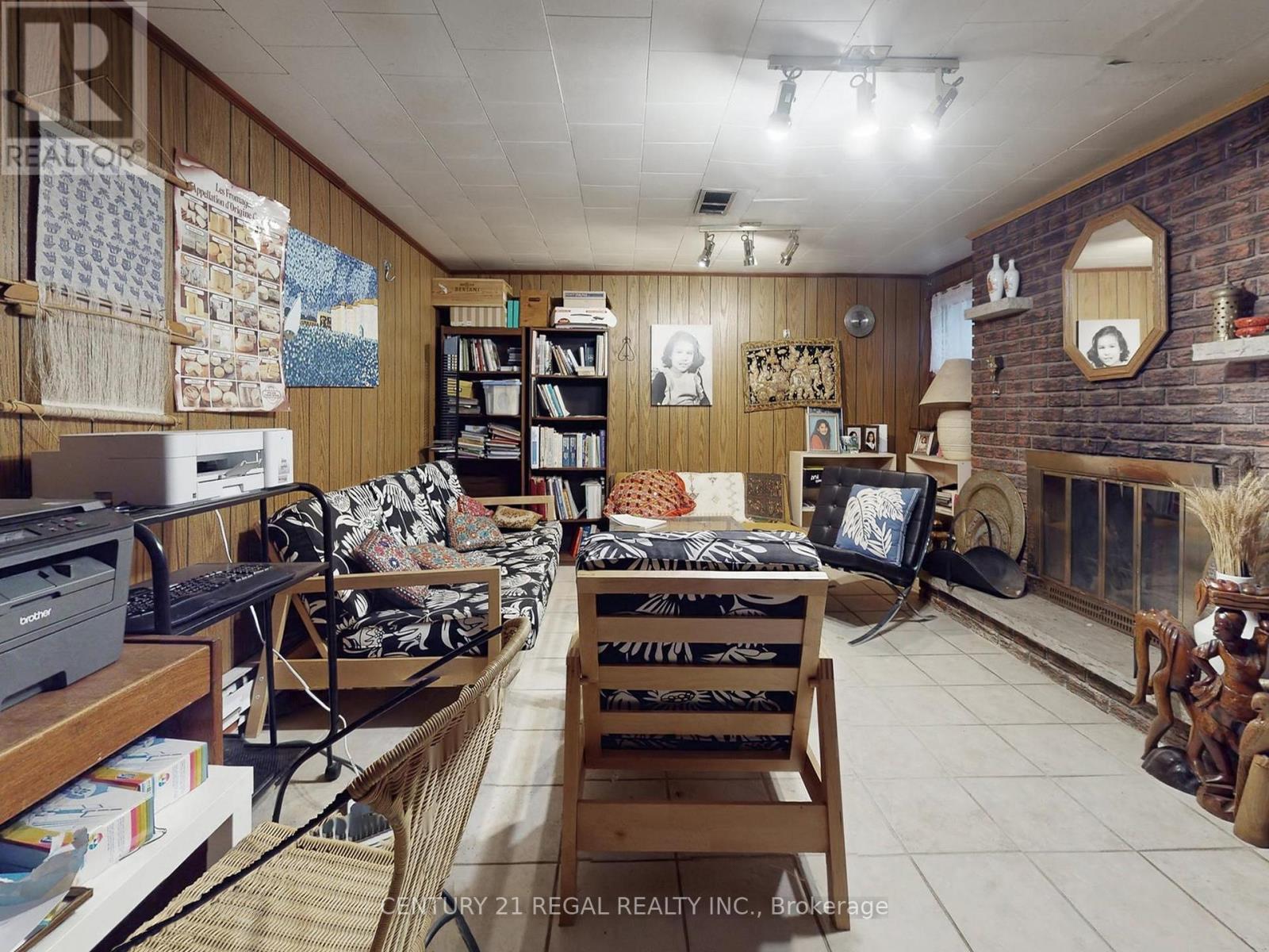 20 West Hill Drive, Toronto, ON - Indoor With Fireplace