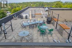 Rooftop patio with BBQ -