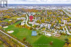 Views overlooking the park -