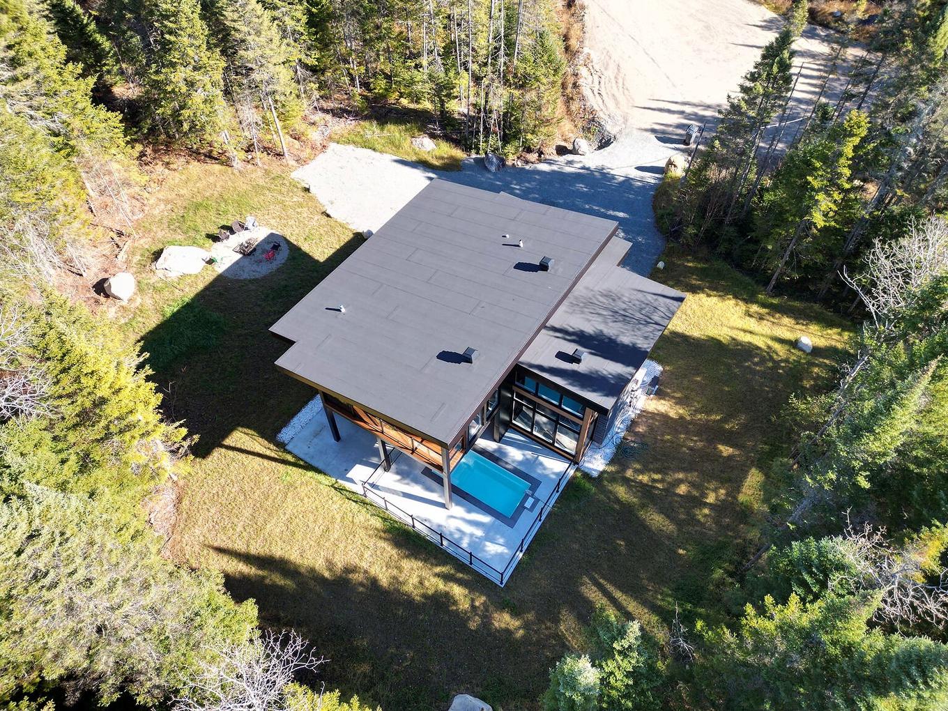 Aerial photo - 2033 Ch. Du Boisé, Notre-Dame-De-La-Merci, QC - Outdoor With View