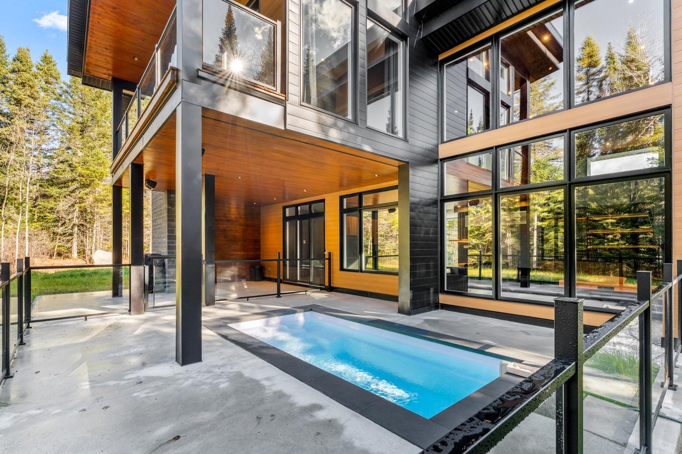 Pool - 2033 Ch. Du Boisé, Notre-Dame-De-La-Merci, QC - Outdoor With In Ground Pool With Exterior