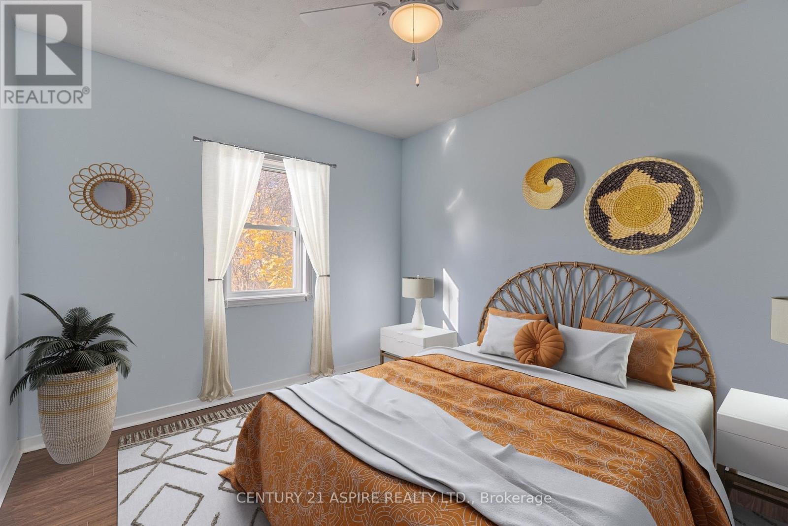 This photo contains AI generated staging - 208 Golf Course Road, Laurentian Valley, ON - Indoor Photo Showing Bedroom