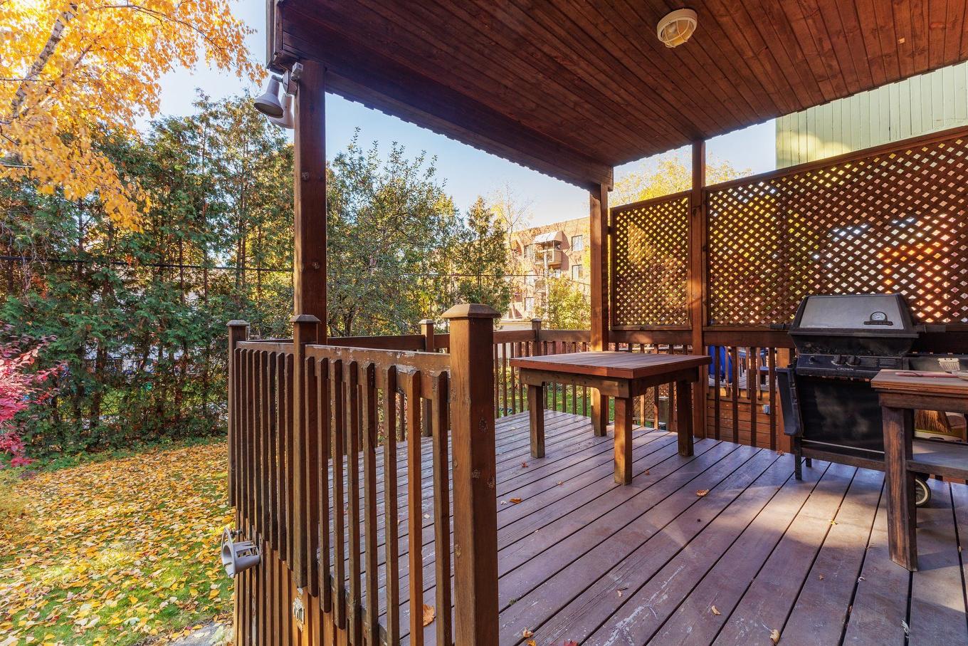 Terrasse - 4242 Av. Beaconsfield, Montréal (Côte-Des-Neiges/Notre-Dame-De-Grâce), QC - Outdoor With Deck Patio Veranda With Exterior