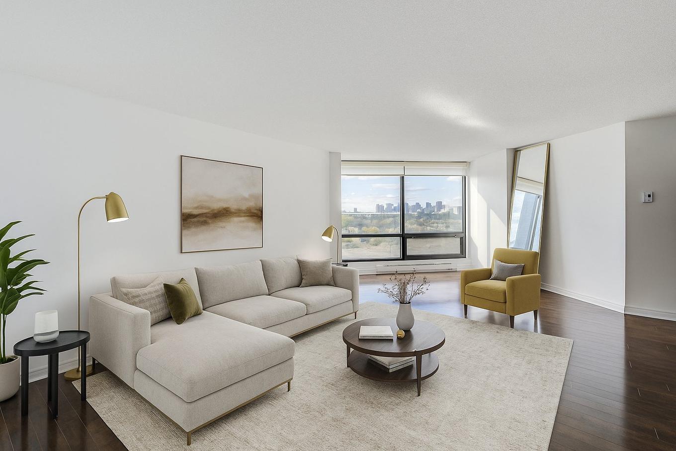 Salon - 1008-51 Place Charles-Le Moyne, Longueuil (Le Vieux-Longueuil), QC - Indoor Photo Showing Living Room