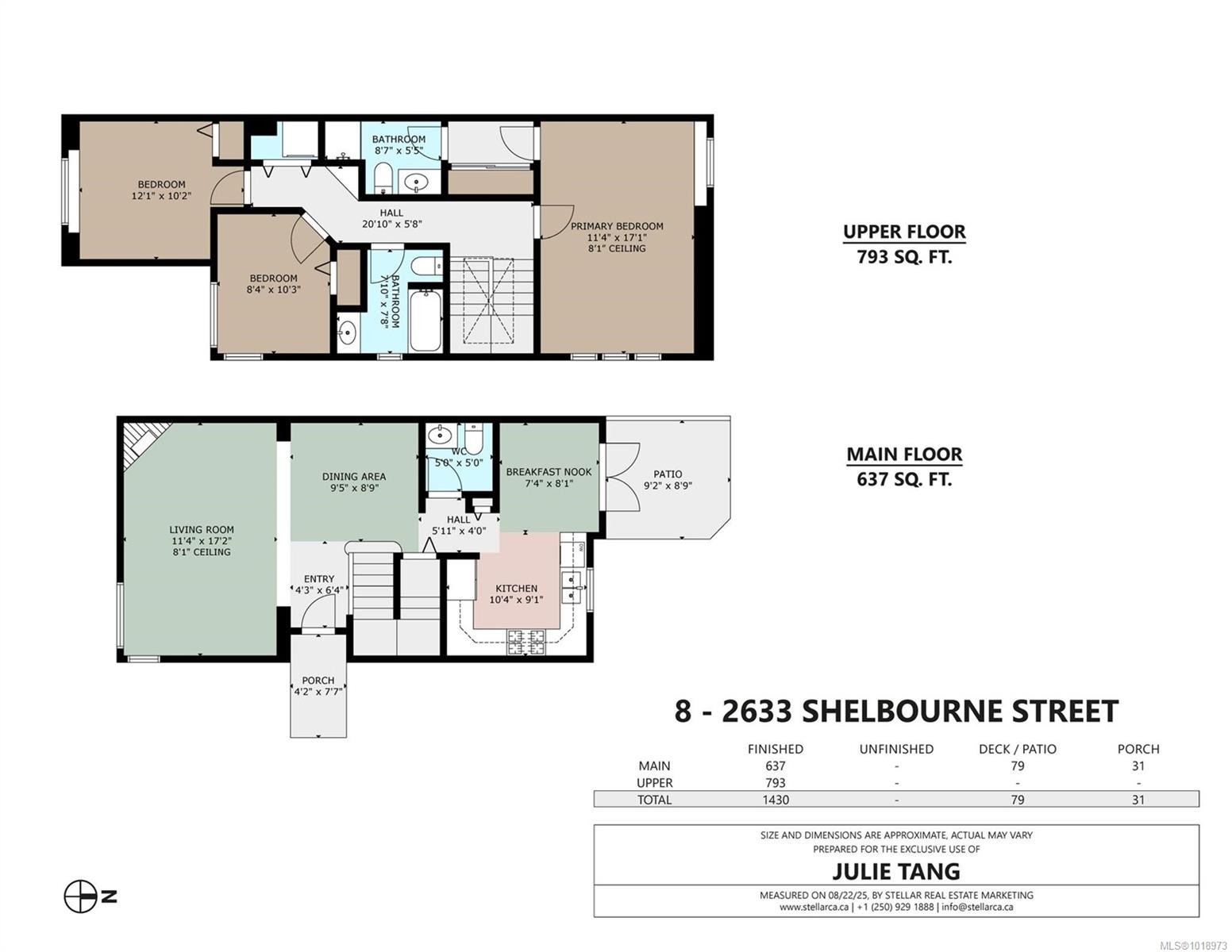 8-2633 Shelbourne St, Victoria, BC