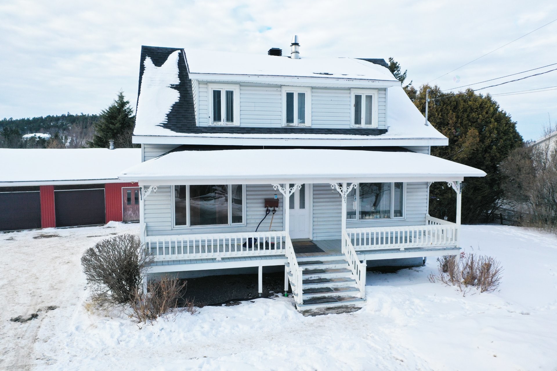 Aerial View - 267 Boul. Bégin, Saint-Pacôme, QC - Outdoor