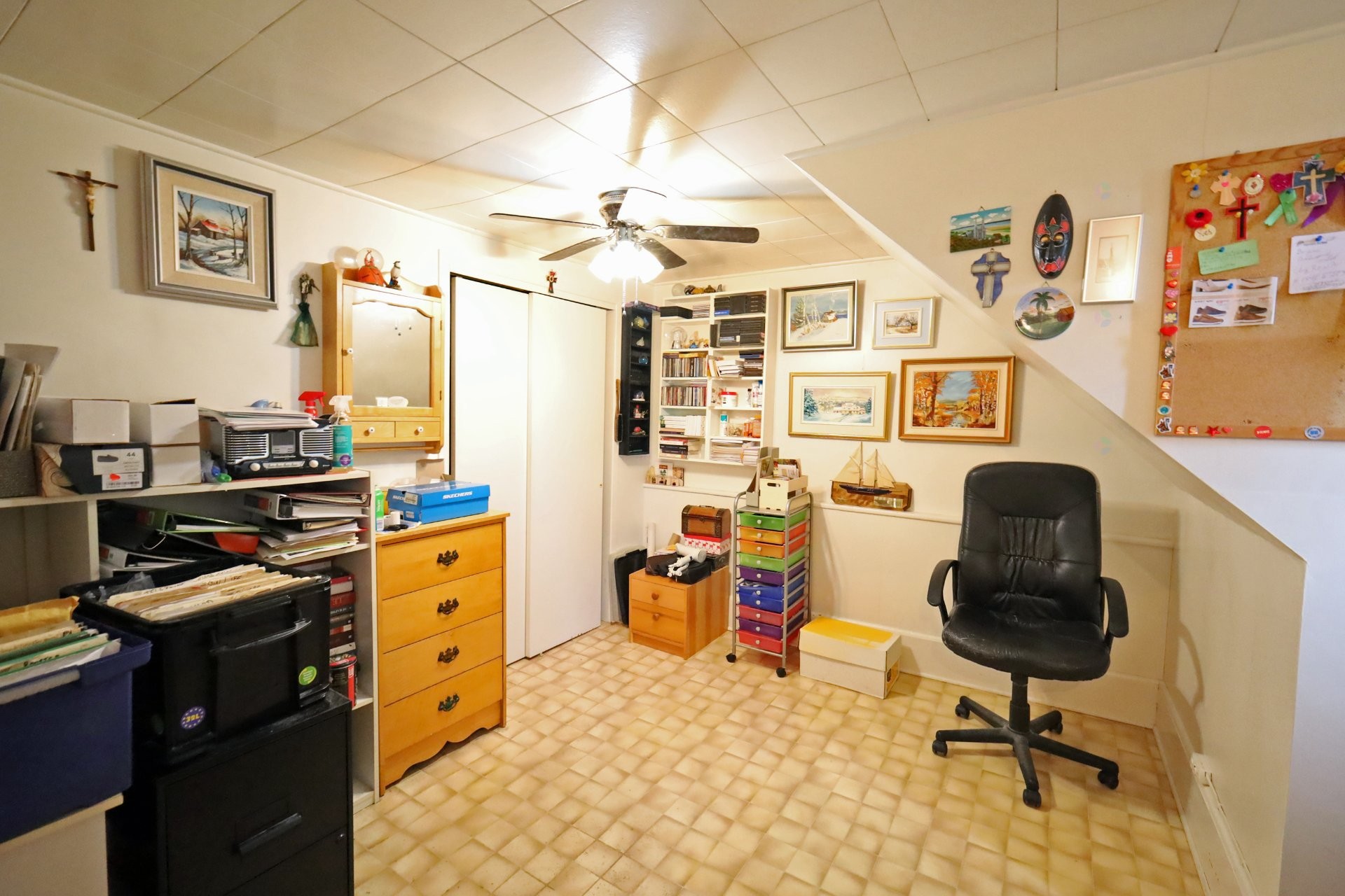 Bedroom - 267 Boul. Bégin, Saint-Pacôme, QC - Indoor Photo Showing Office
