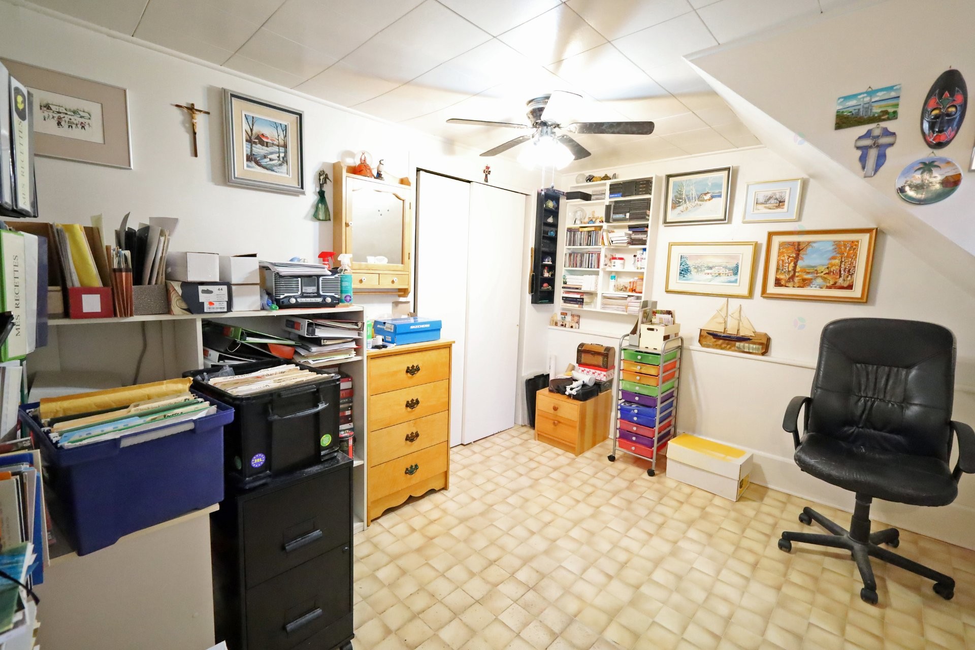 Bedroom - 267 Boul. Bégin, Saint-Pacôme, QC - Indoor Photo Showing Office