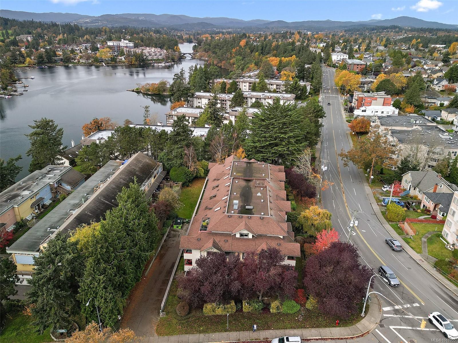 202-7 Gorge Rd West, Saanich, BC - Outdoor With Body Of Water With View
