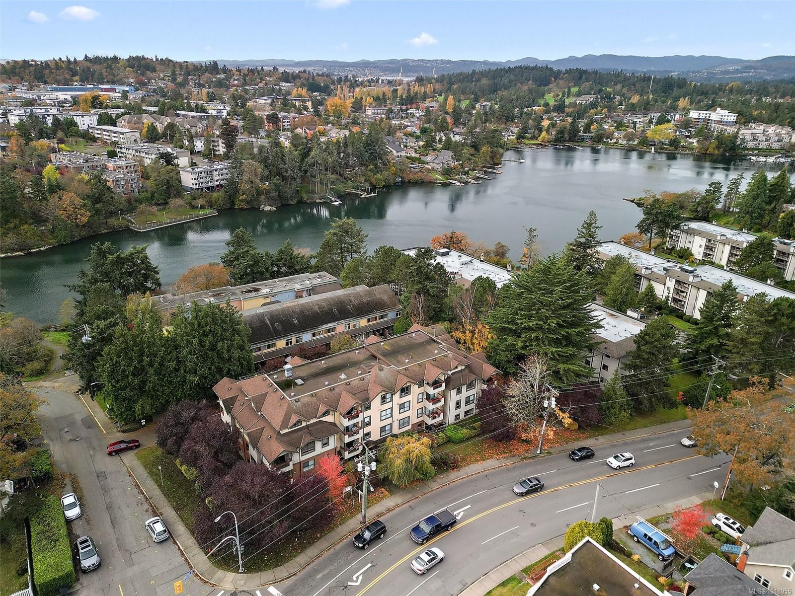 202-7 Gorge Rd West, Saanich, BC - Outdoor With Body Of Water With View