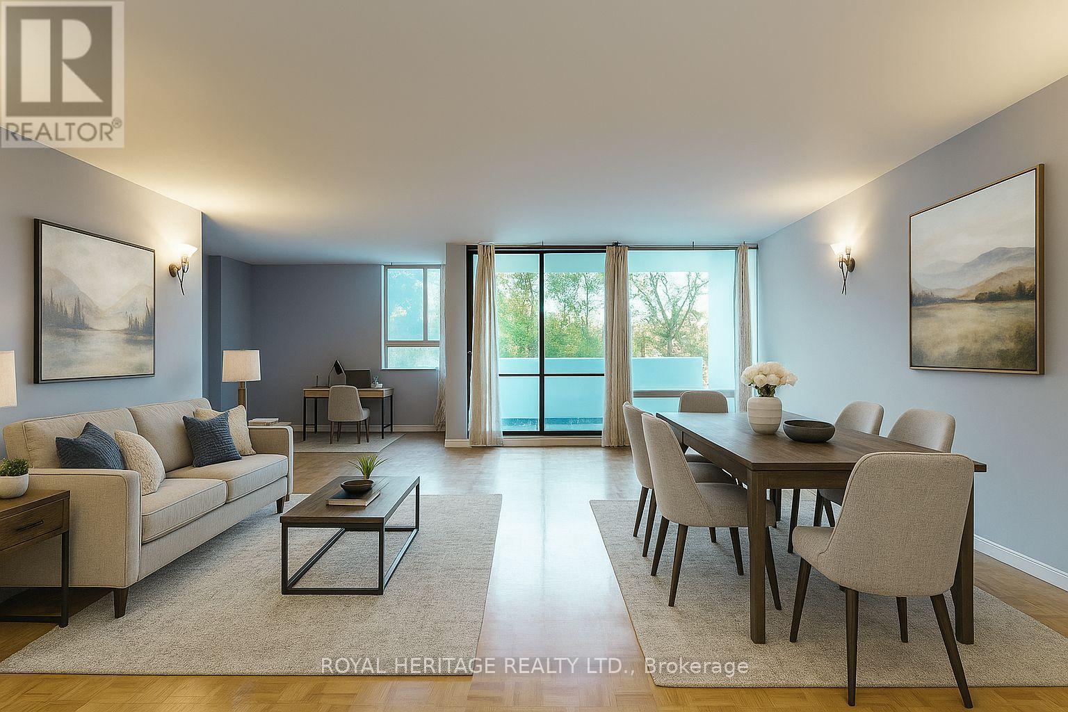Virtually Staged - 301 - 3 Massey Square, Toronto, ON - Indoor