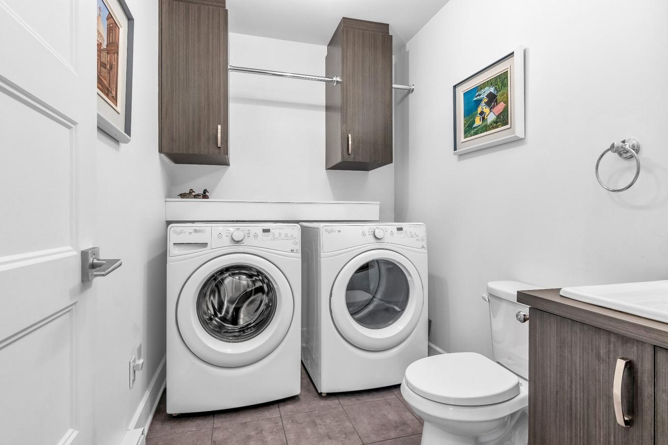 Laundry room - 204-4137 Rue Ouellette, Longueuil (Saint-Hubert), QC - Indoor Photo Showing Laundry Room