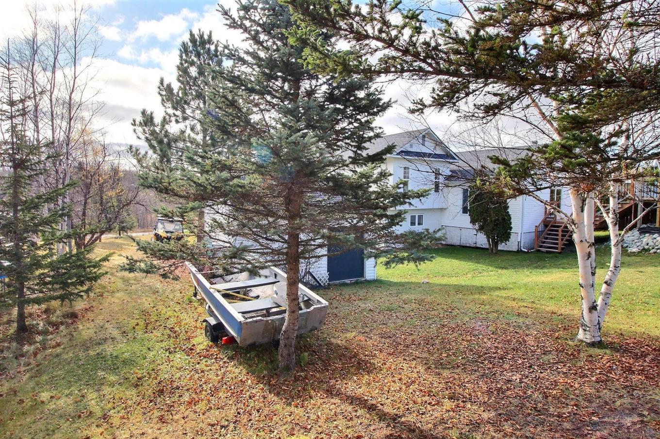 Backyard - 13 Rue Desjardins, Rouyn-Noranda, QC - Outdoor