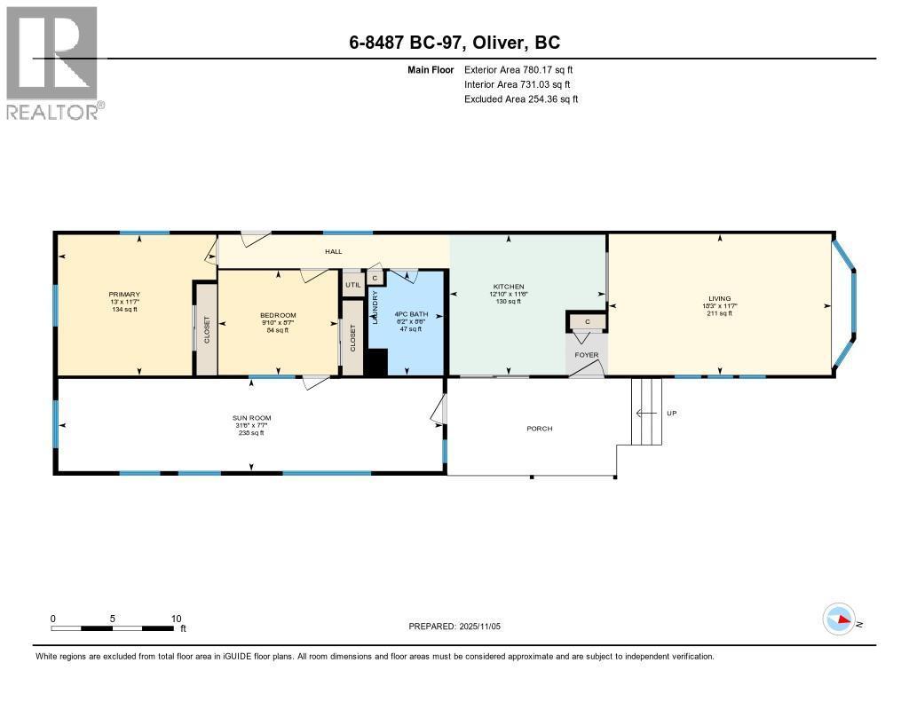 Floor plan - 8487 Highway 97 Highway Unit# 6, Oliver, BC