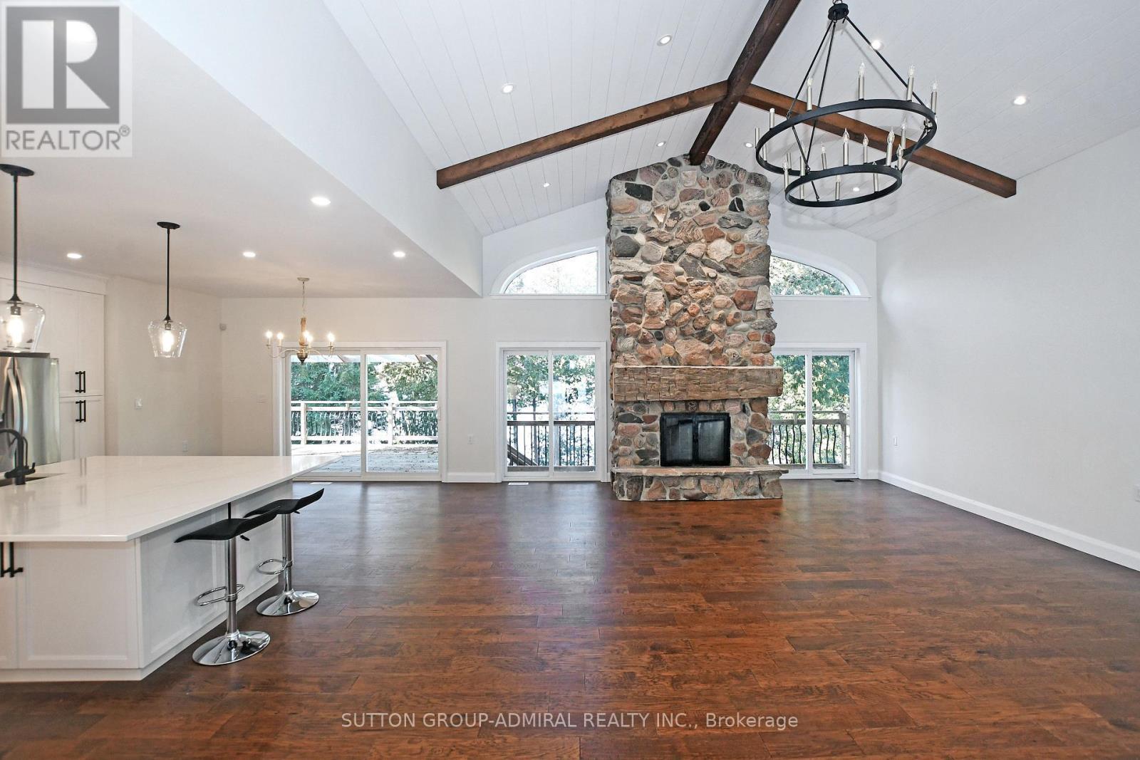 308 Indian Point Road, Kawartha Lakes, ON - Indoor With Fireplace