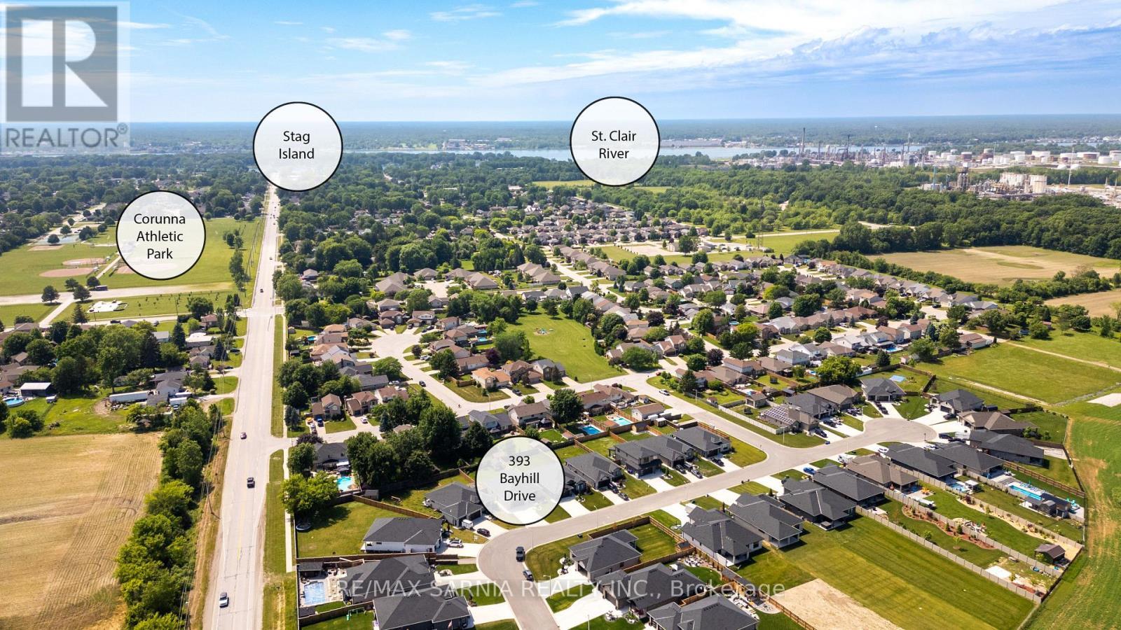 393 Bayhill Drive, St. Clair, ON - Outdoor With View