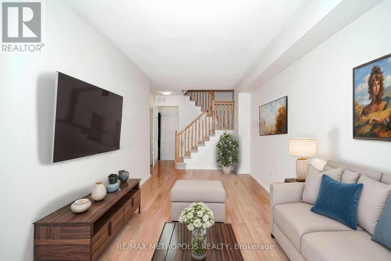 28 Talbotshire Street, Ajax, ON - Indoor Photo Showing Living Room