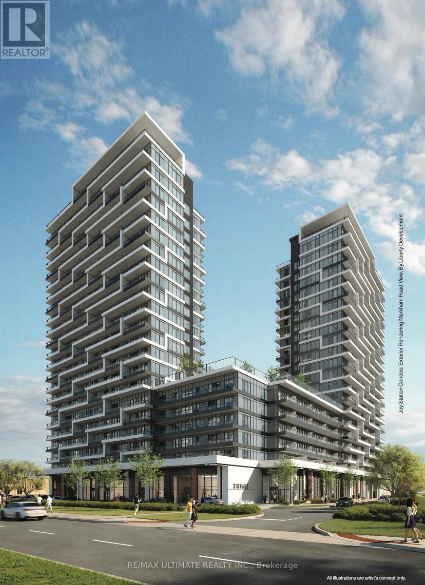 B-1806 - 9751 Markham Road, Markham, ON - Outdoor With Facade