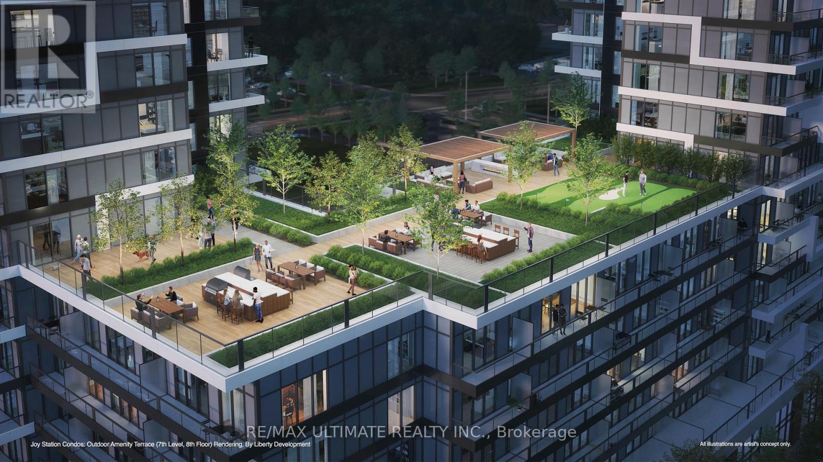 B-1806 - 9751 Markham Road, Markham, ON - Outdoor With Balcony