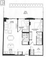 2 Bed + Den Floorplan -