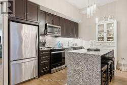 Upgraded Stone Countertops with Waterfall Edges -