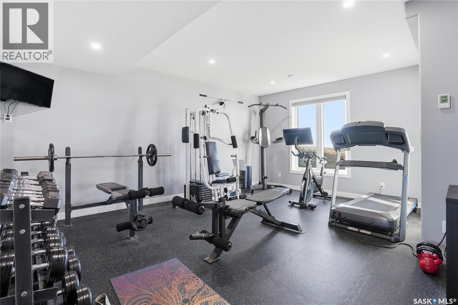 Toye Acreage, Grant Rm No. 372, SK - Indoor Photo Showing Gym Room