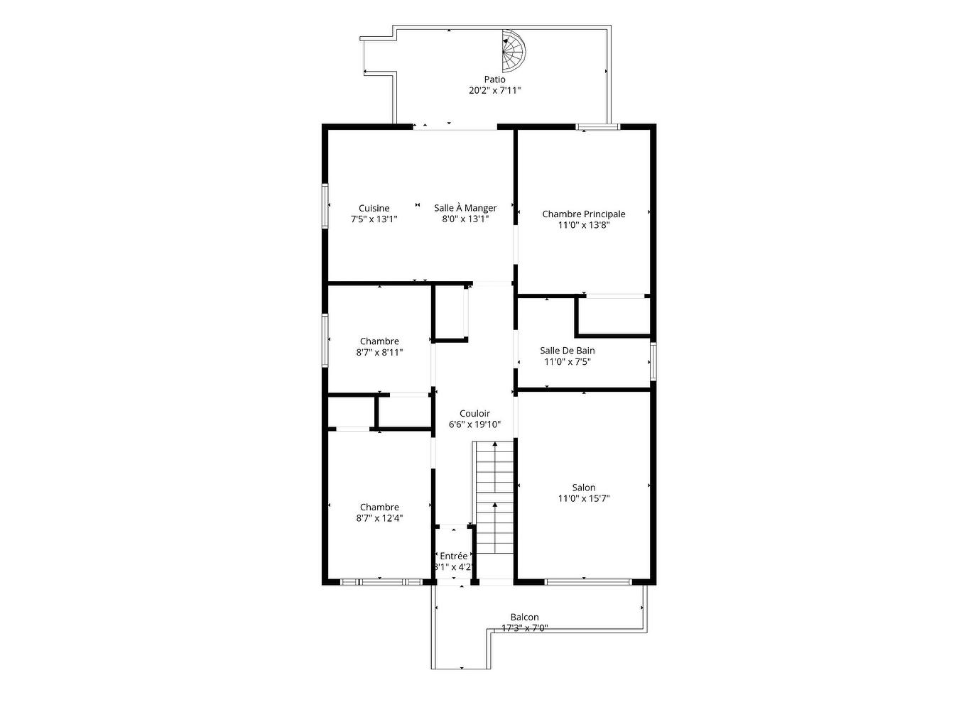 Drawing (sketch) - 3077 Rue Paul-Pau, Montréal (Mercier/Hochelaga-Maisonneuve), QC - Other